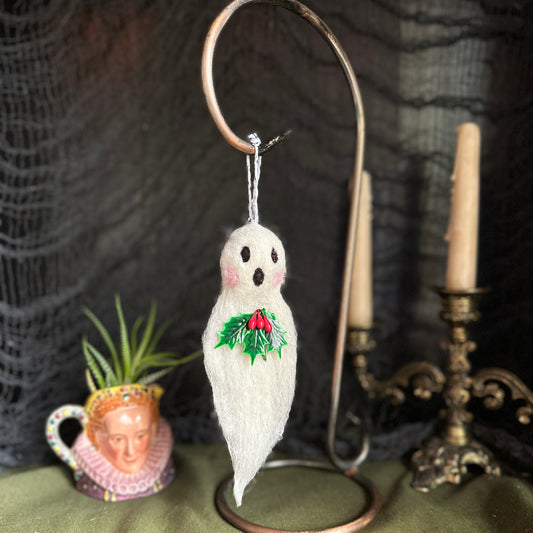 Holly Holiday Spirit Ornament