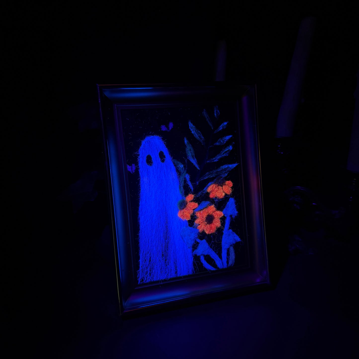 Glow Baby (UV reactive wool)