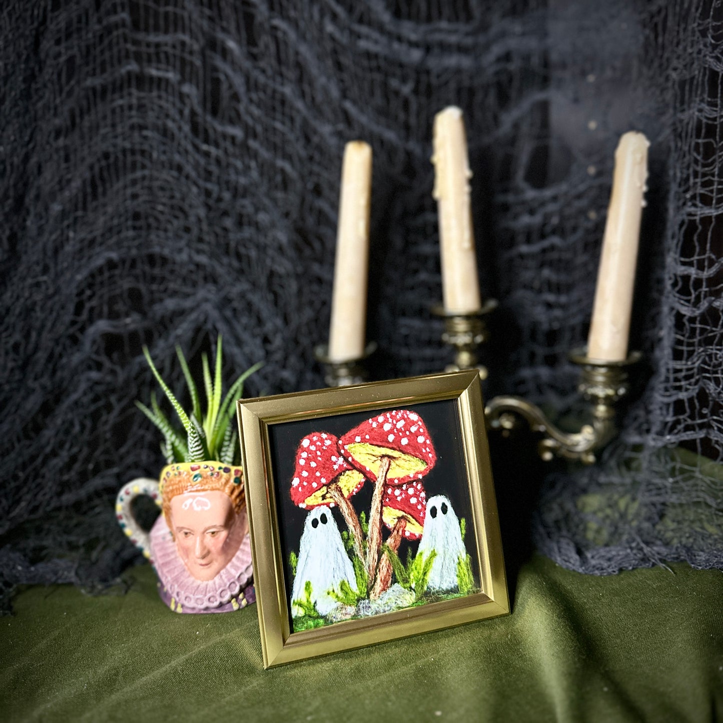 Mushroom Cluster Framed Print