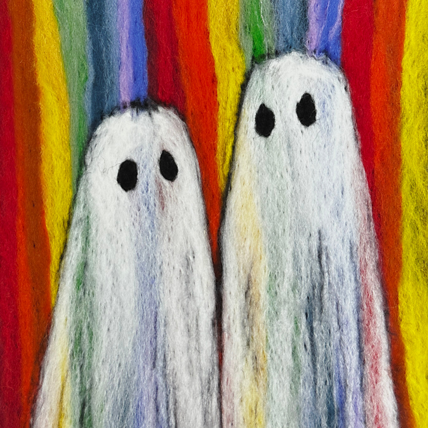 Rainbow Wallpaper Framed Print